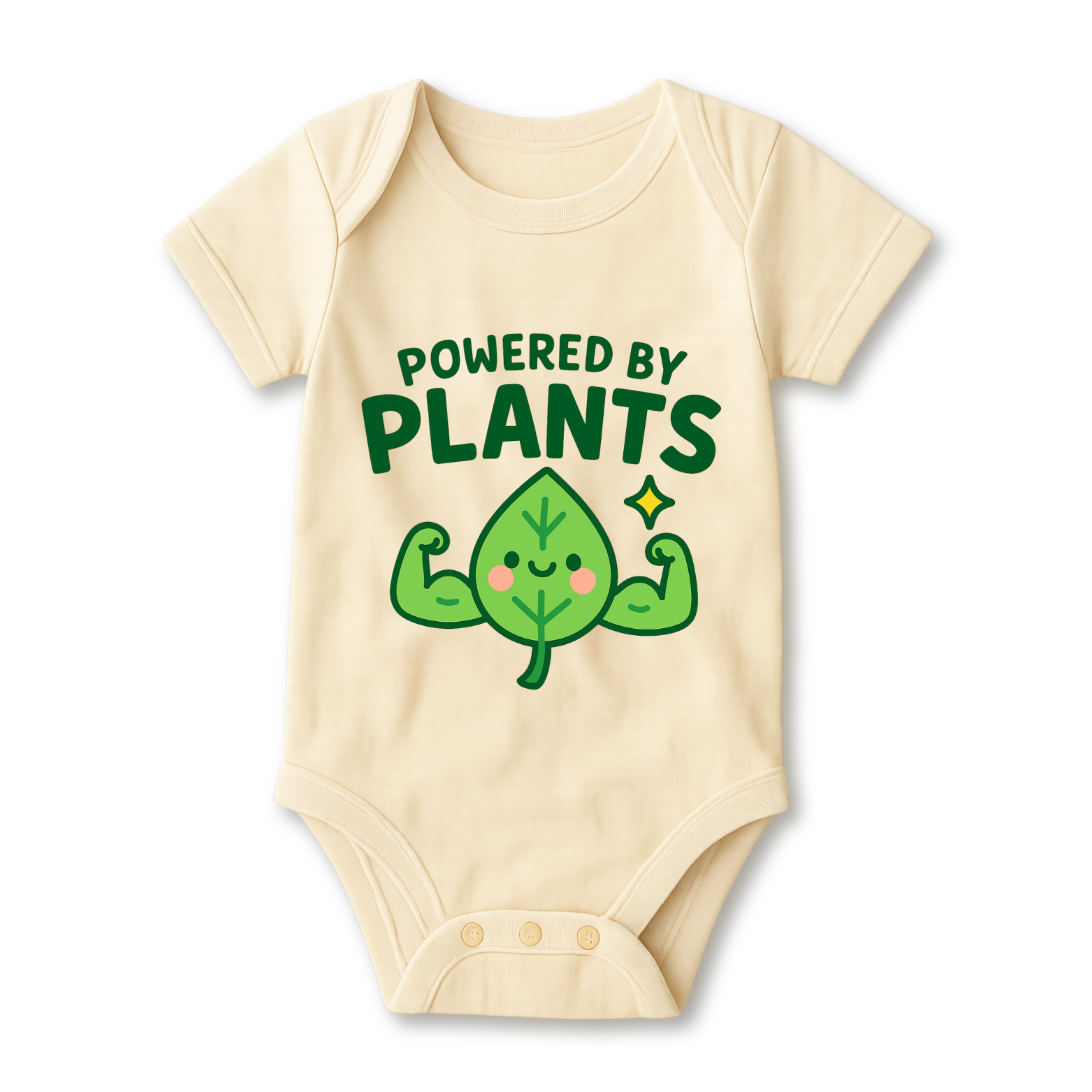 Powered By Plants Baby Onesie color variation 3
