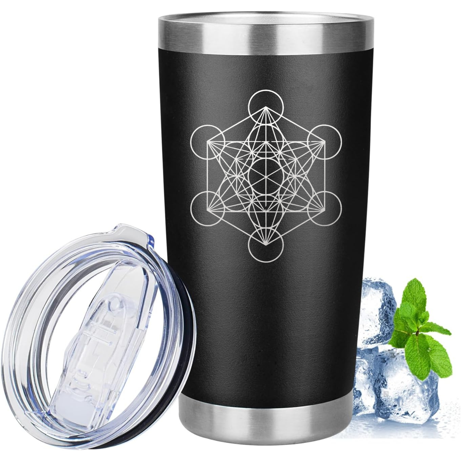 Metatron 20oz Tumbler - Black
