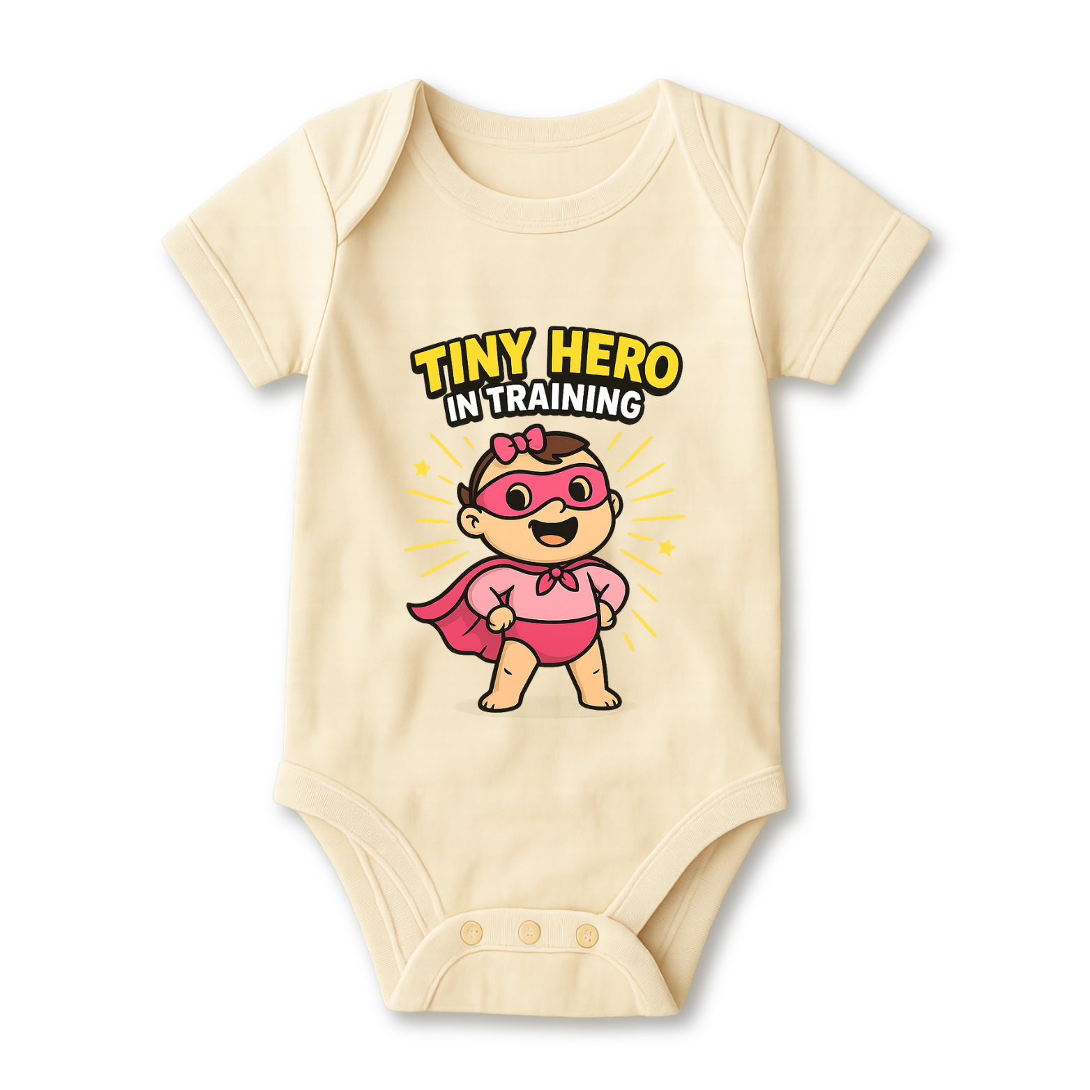 Tiny Hero In Training Baby Onesie color variation 3