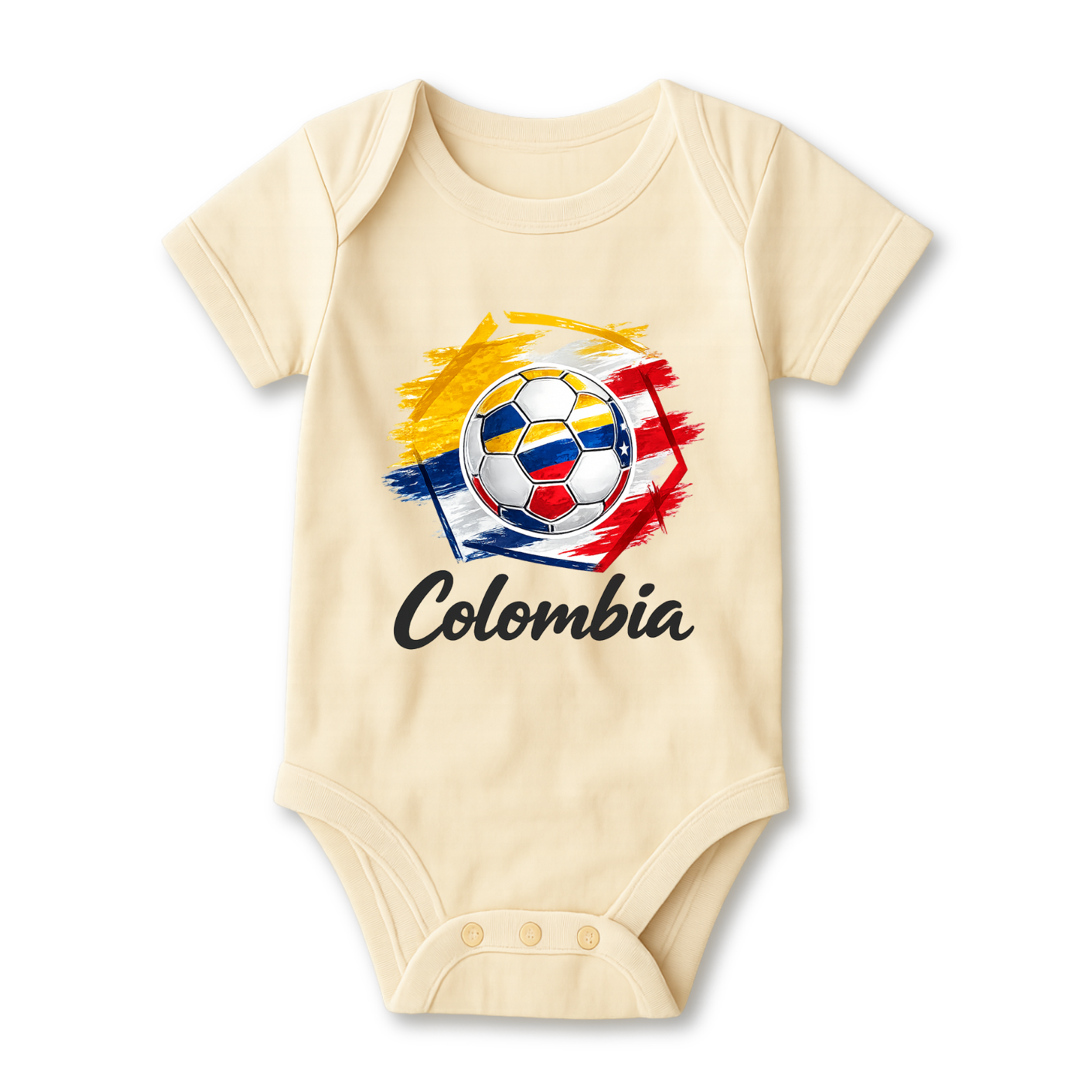 Colombia Football Baby Onesie color variation 3
