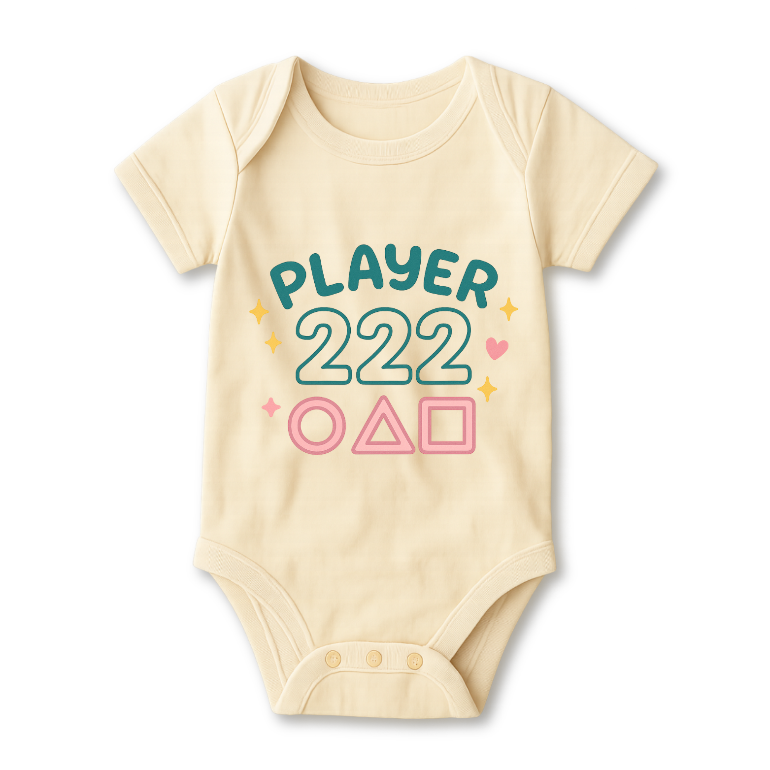 Player 222 Baby Onesie color variation 3