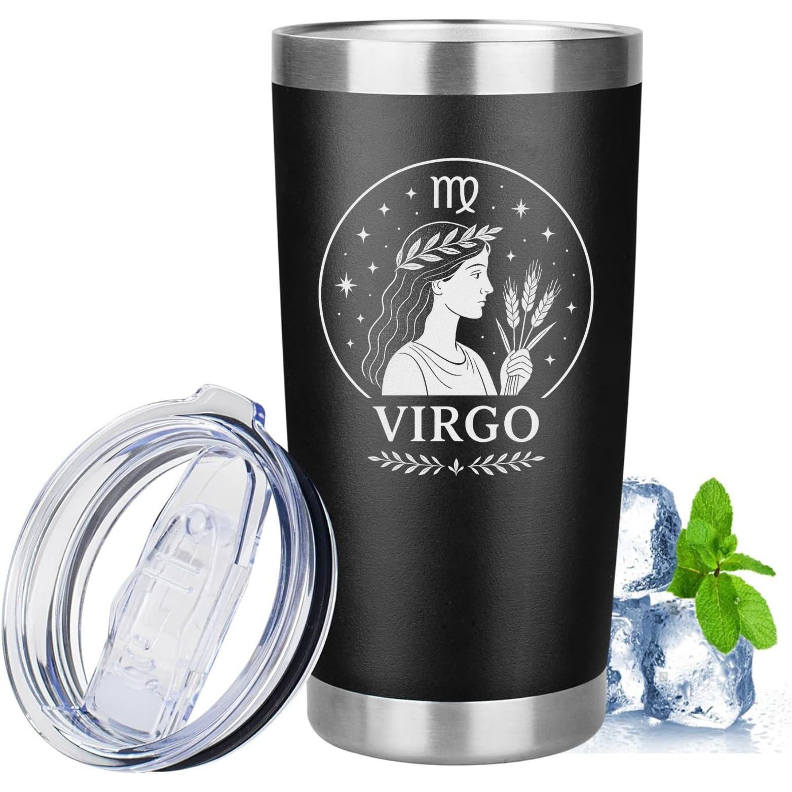 Virgo 20oz Tumbler - Black
