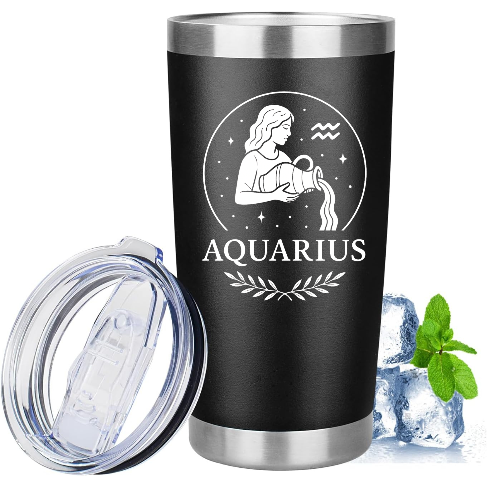 Aquarius 20oz Tumbler - Black