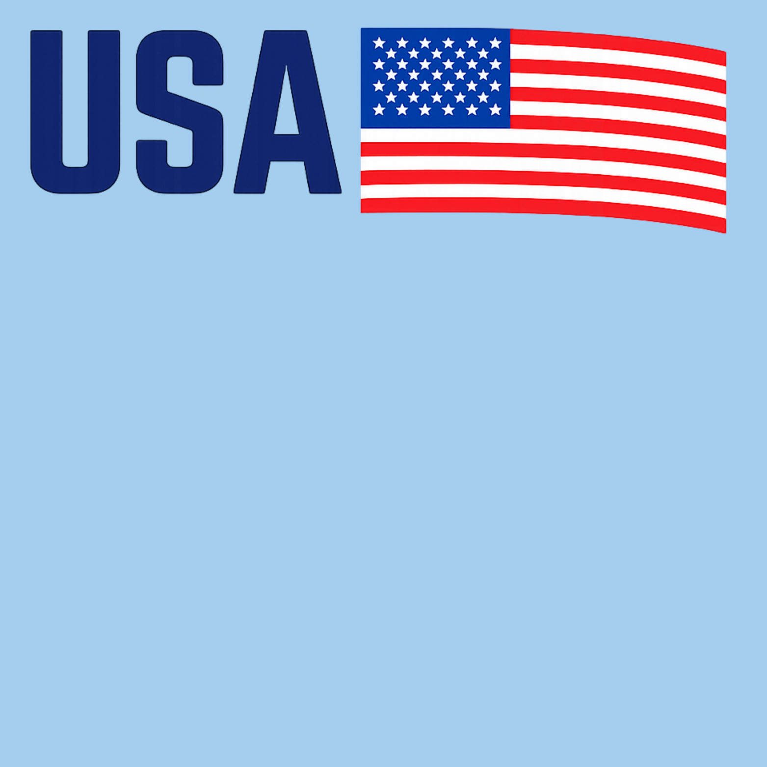 USA Hoodie - Blue design preview