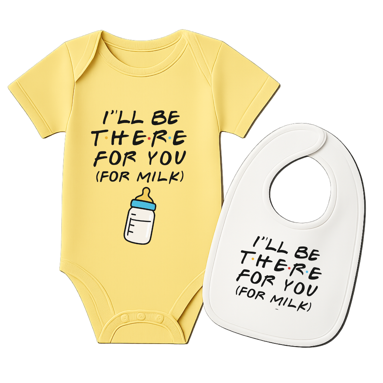I'll Be There For You Baby Onesie color variation 3