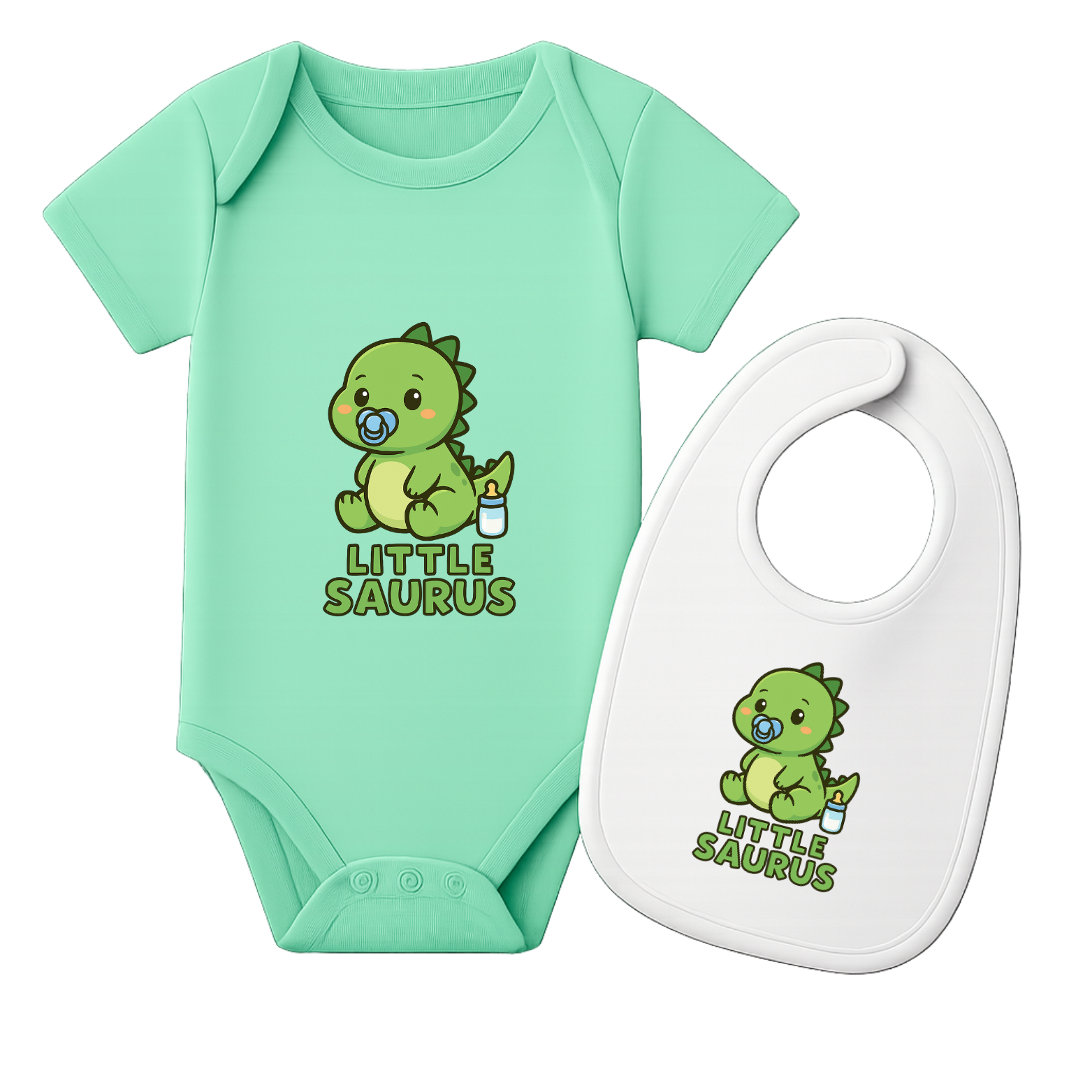 Little Saurus Baby Onesie color variation 3