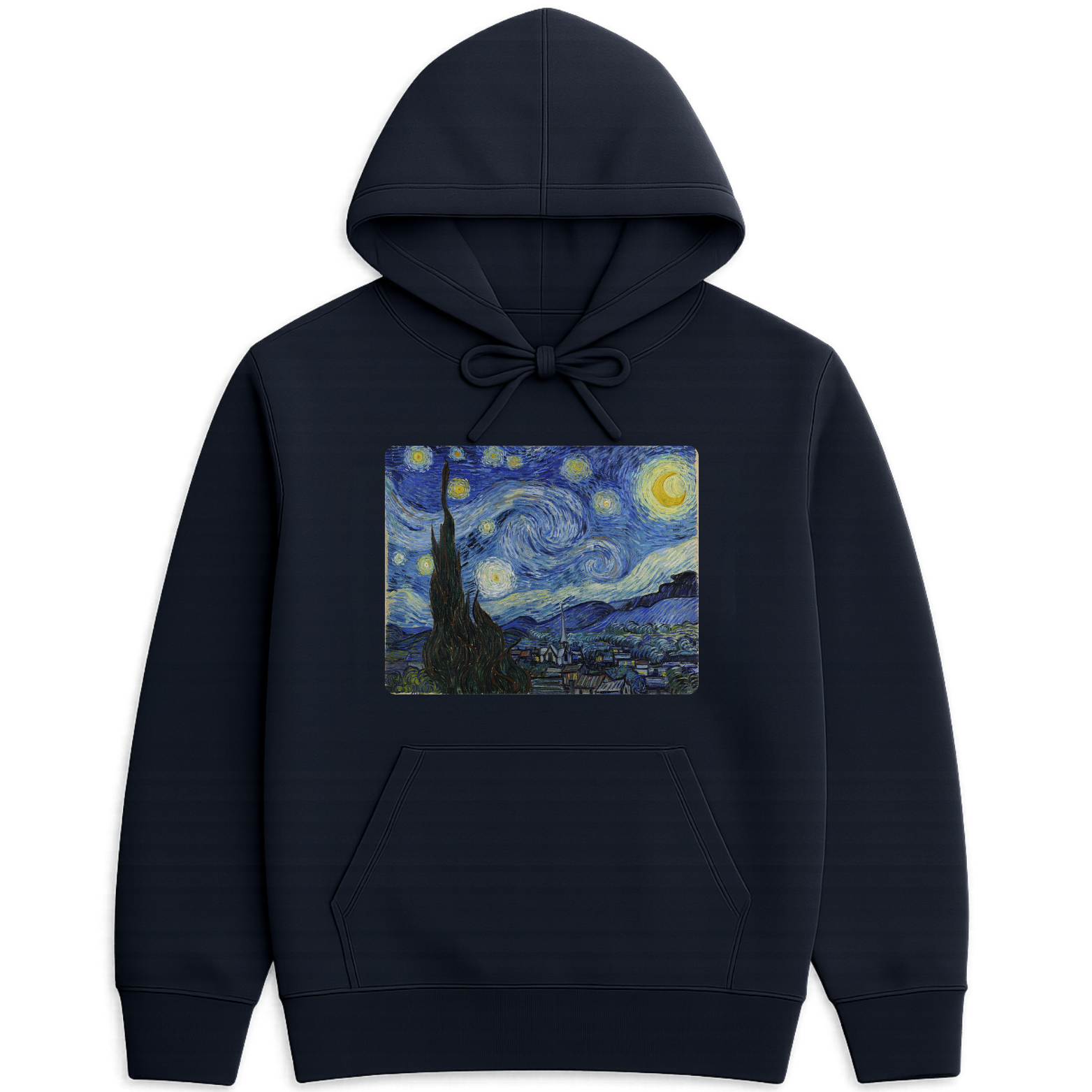 Starry Night Hoodie - Black