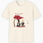 You and me we got this Classic T-Shirt hero product mockup