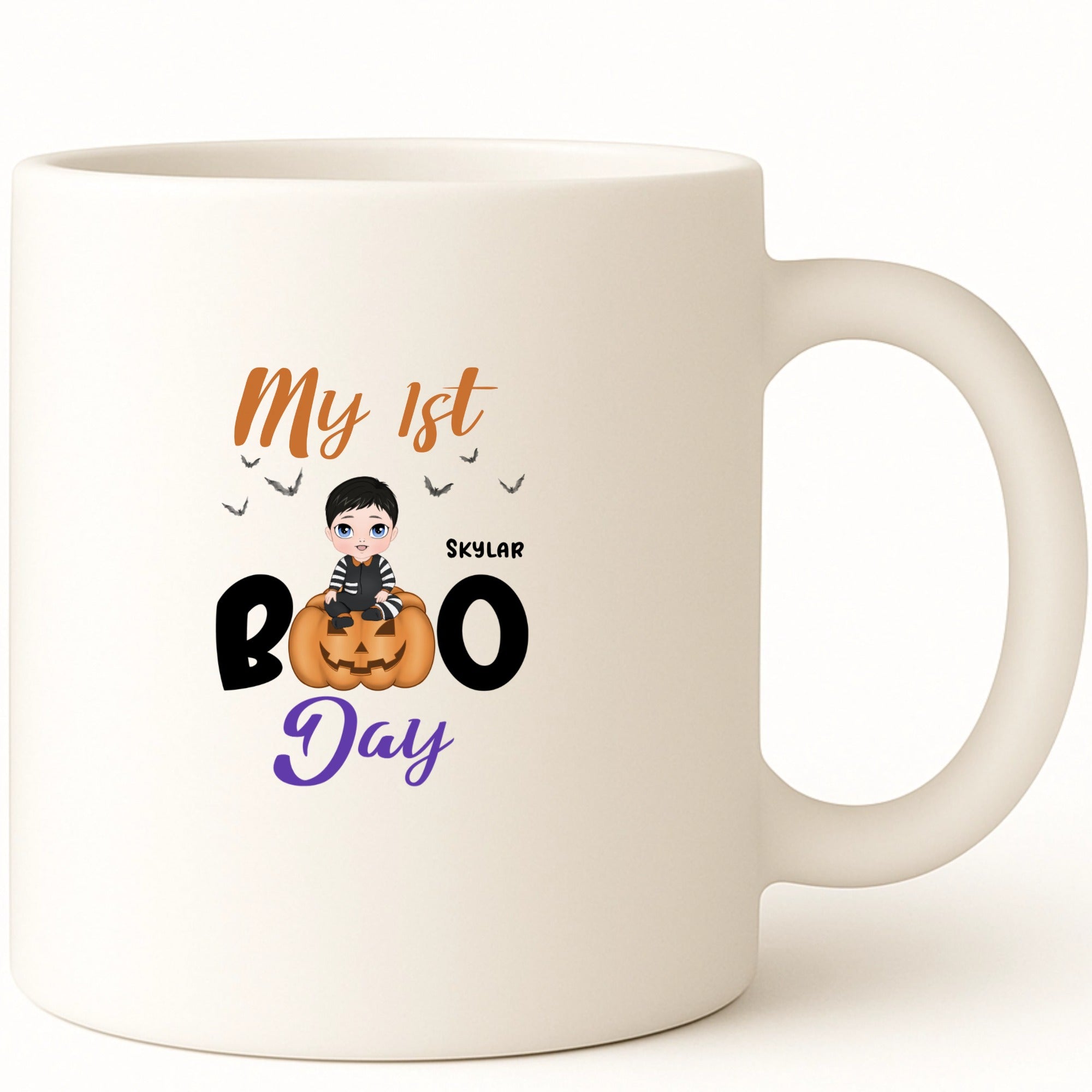 My 1st Boo Day Coffee Mug hero product mockup