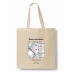 Home is wherever I'm with you Tote Bag hero product mockup