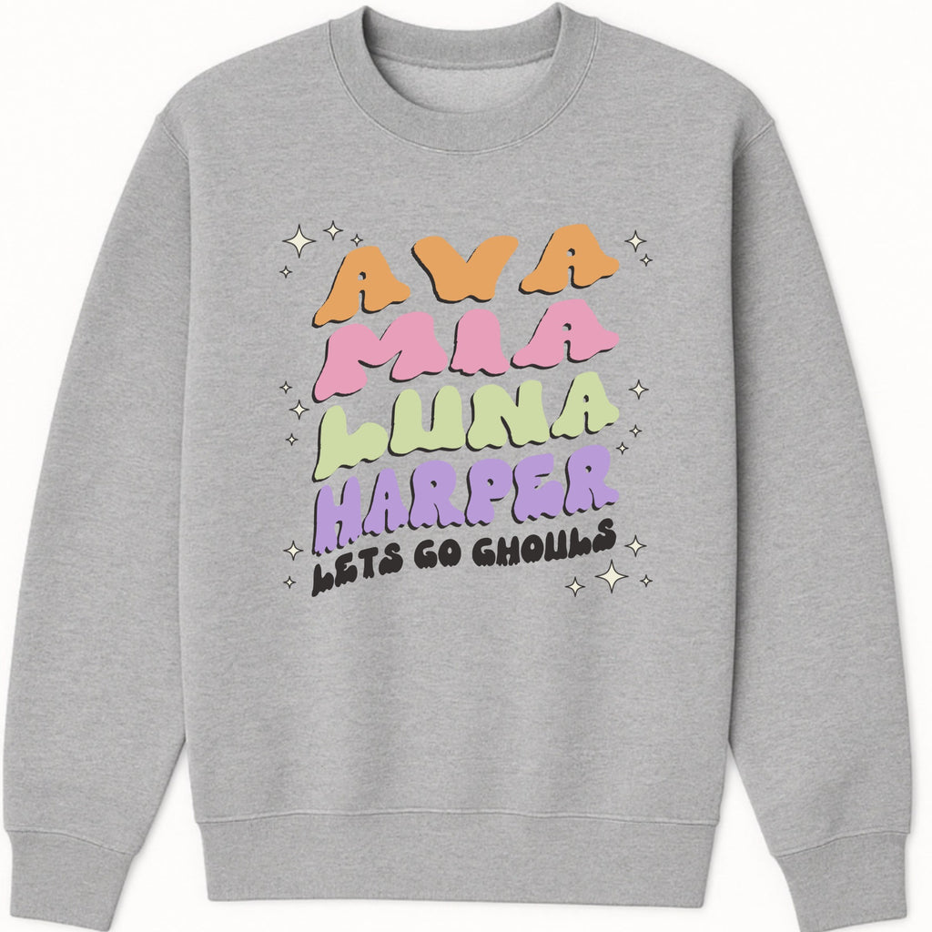Lets Go Ghouls Sweatshirt hero product mockup