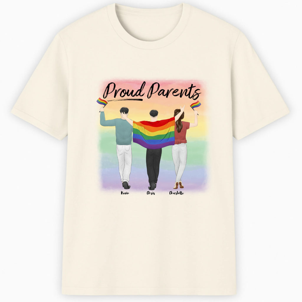 Proud parents Classic T-Shirt hero product mockup