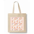 Cute Halloween Name Pattern Tote Bag hero product mockup