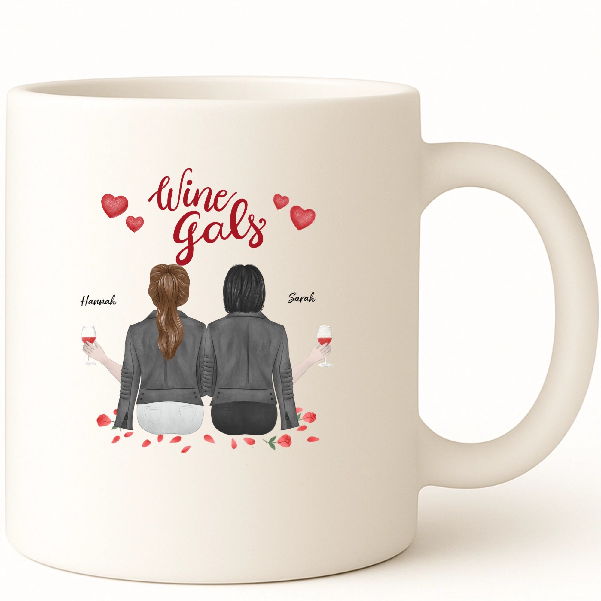 Wine Gals Coffee Mug hero product mockup