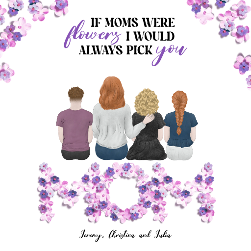 If Moms were Flowers Classic T-Shirt color variation 1