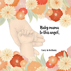Mommy's sweet angel Sweatshirt alternate product view 2