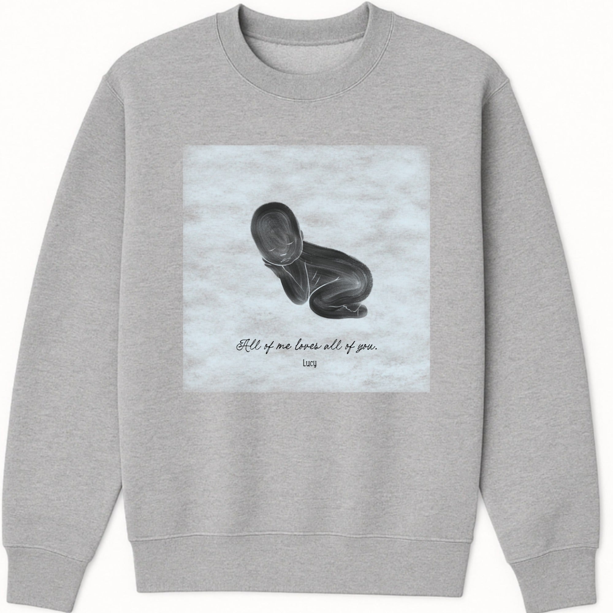 Baby momma Sweatshirt hero product mockup