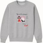 You are the missing piece to my heart Sweatshirt hero product mockup