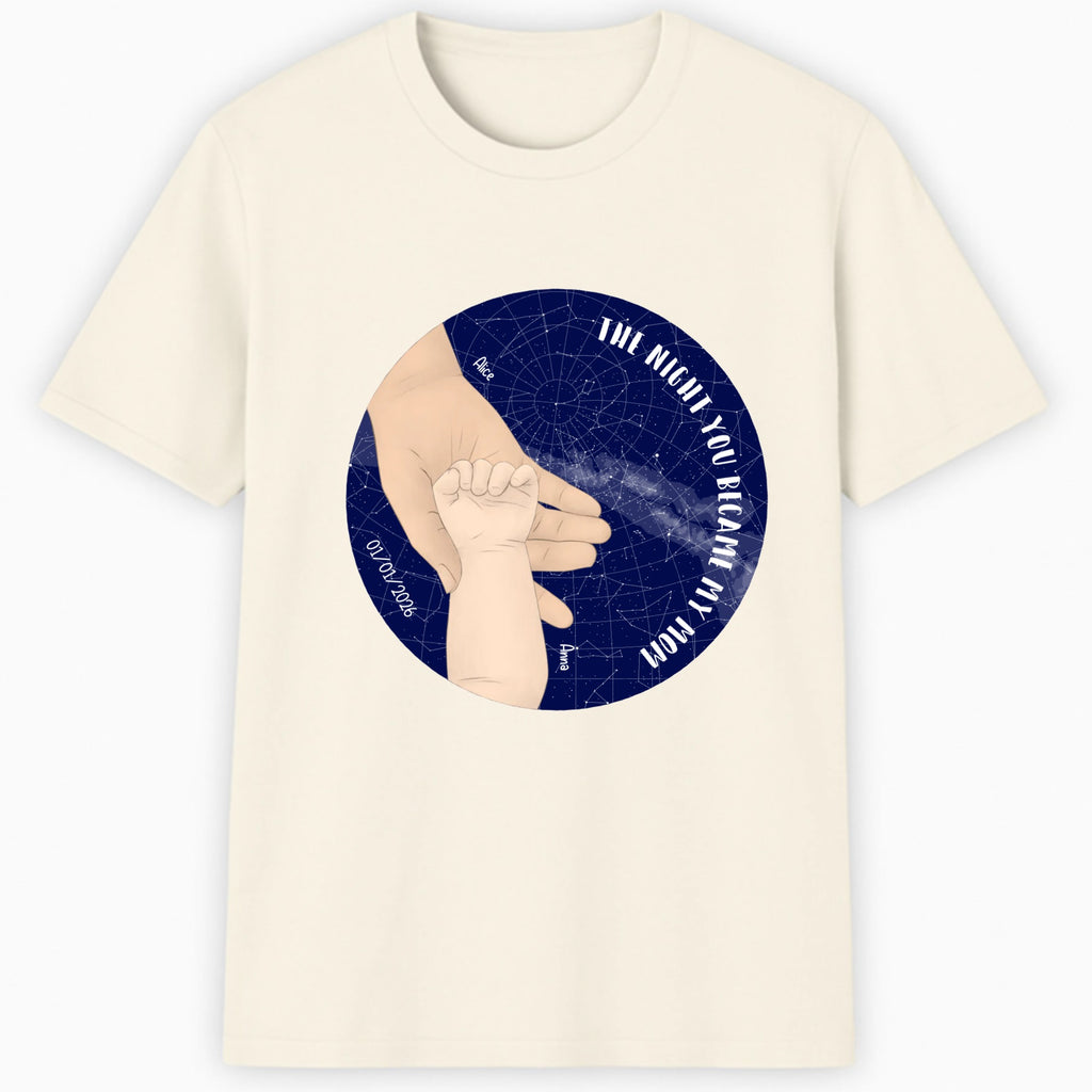The night you became my parent Classic T-Shirt hero product mockup