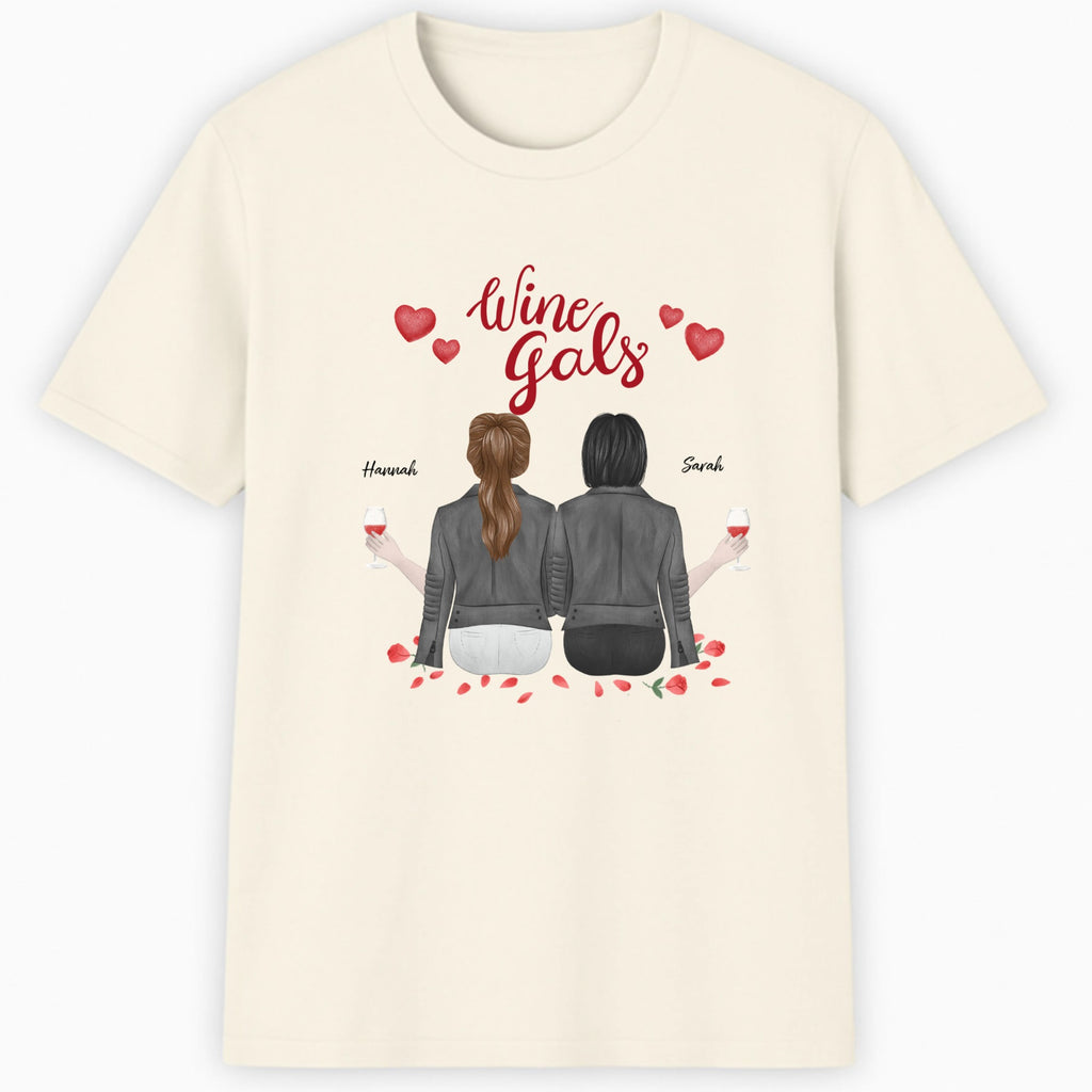 Wine Gals Classic T-Shirt hero product mockup