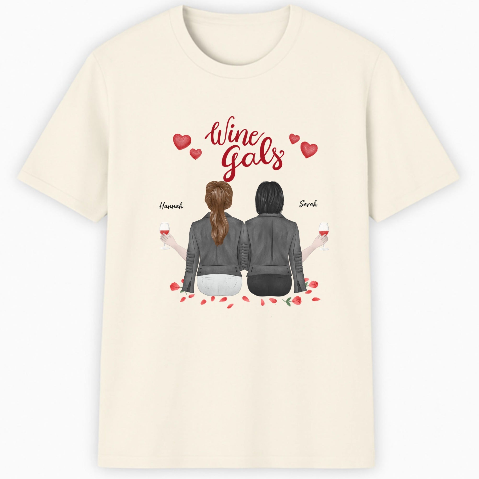 Wine Gals Classic T-Shirt hero product mockup