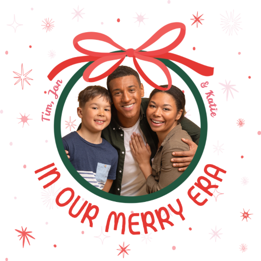 Christmas Bow Baby Onesie