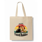 Travel Buddies Tote Bag hero product mockup