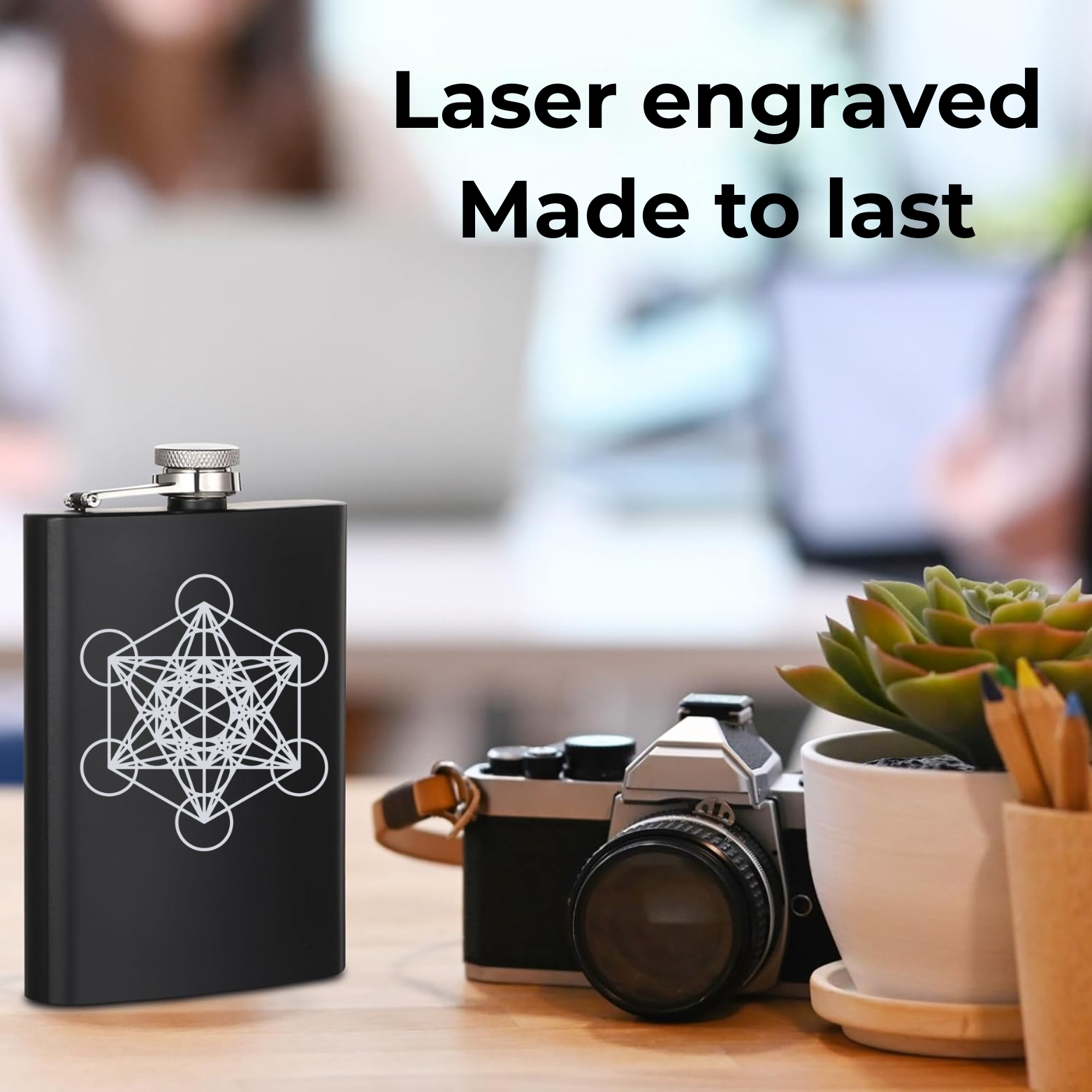 Metatron's Cube Flask - details 4