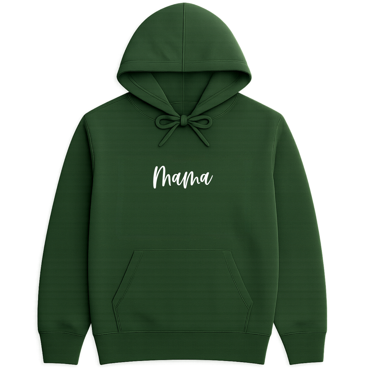 MAMA Hoodie - Forest Green mockup