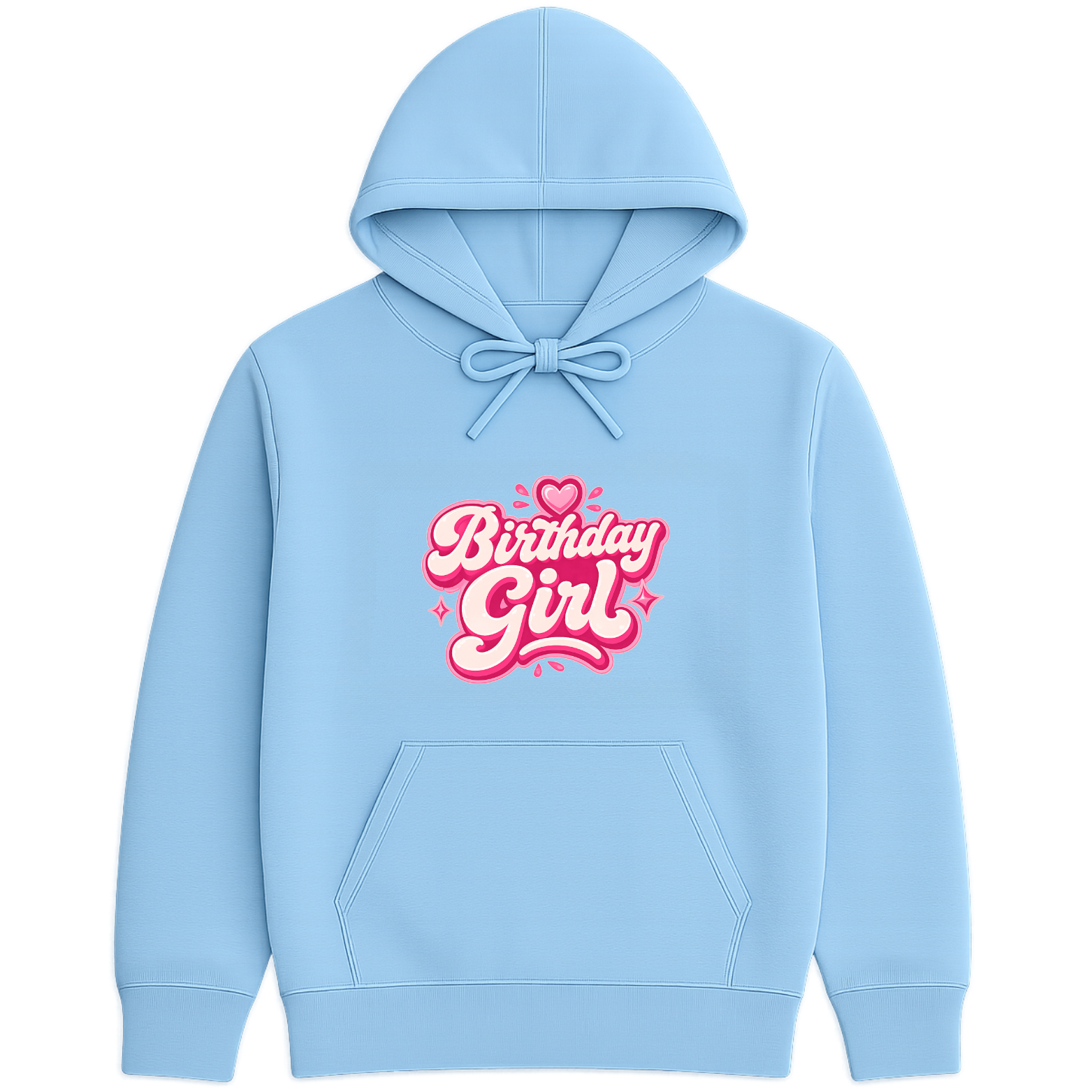 Birthday Girl Hoodie - Forest Green mockup