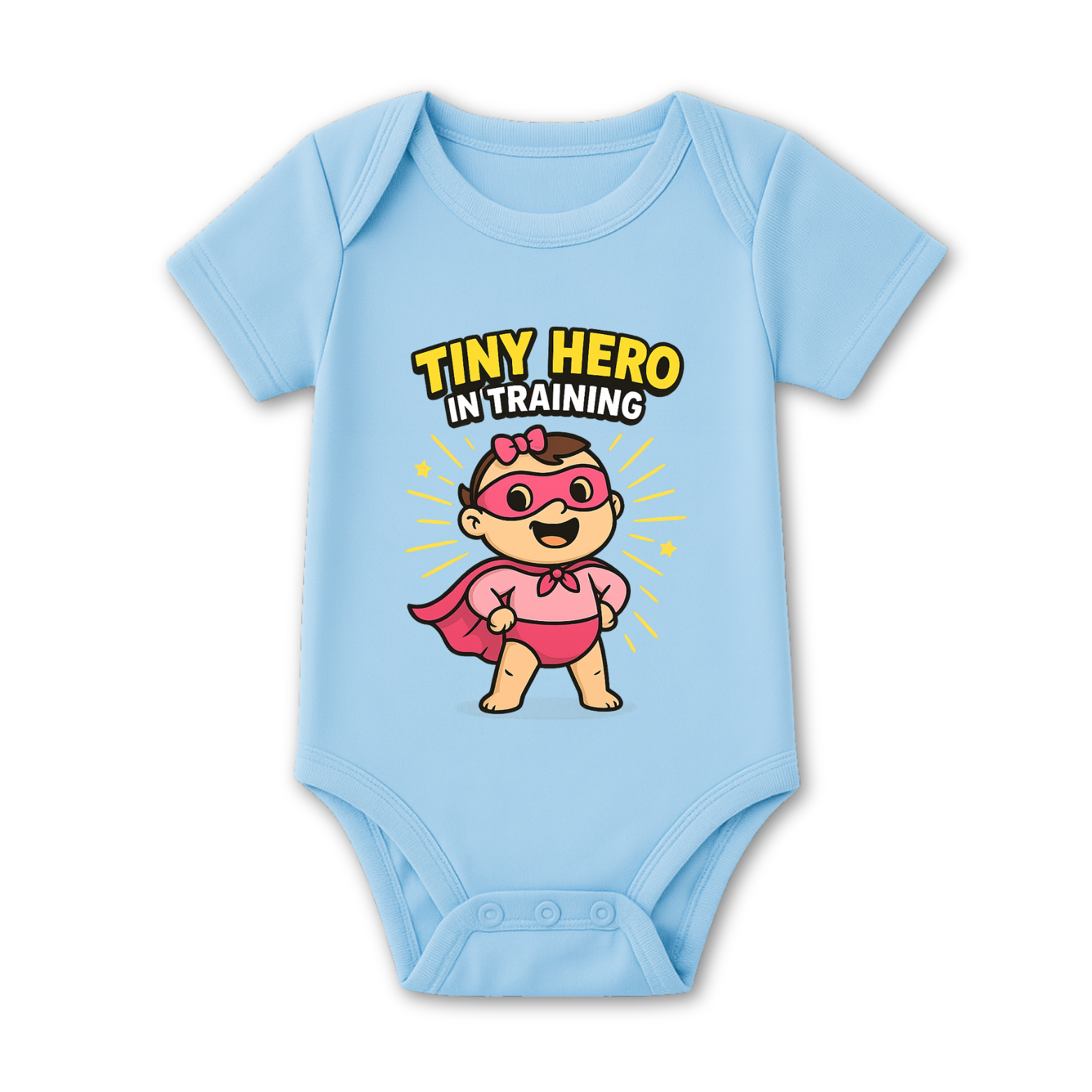 Tiny Hero In Training Baby Onesie color variation 4