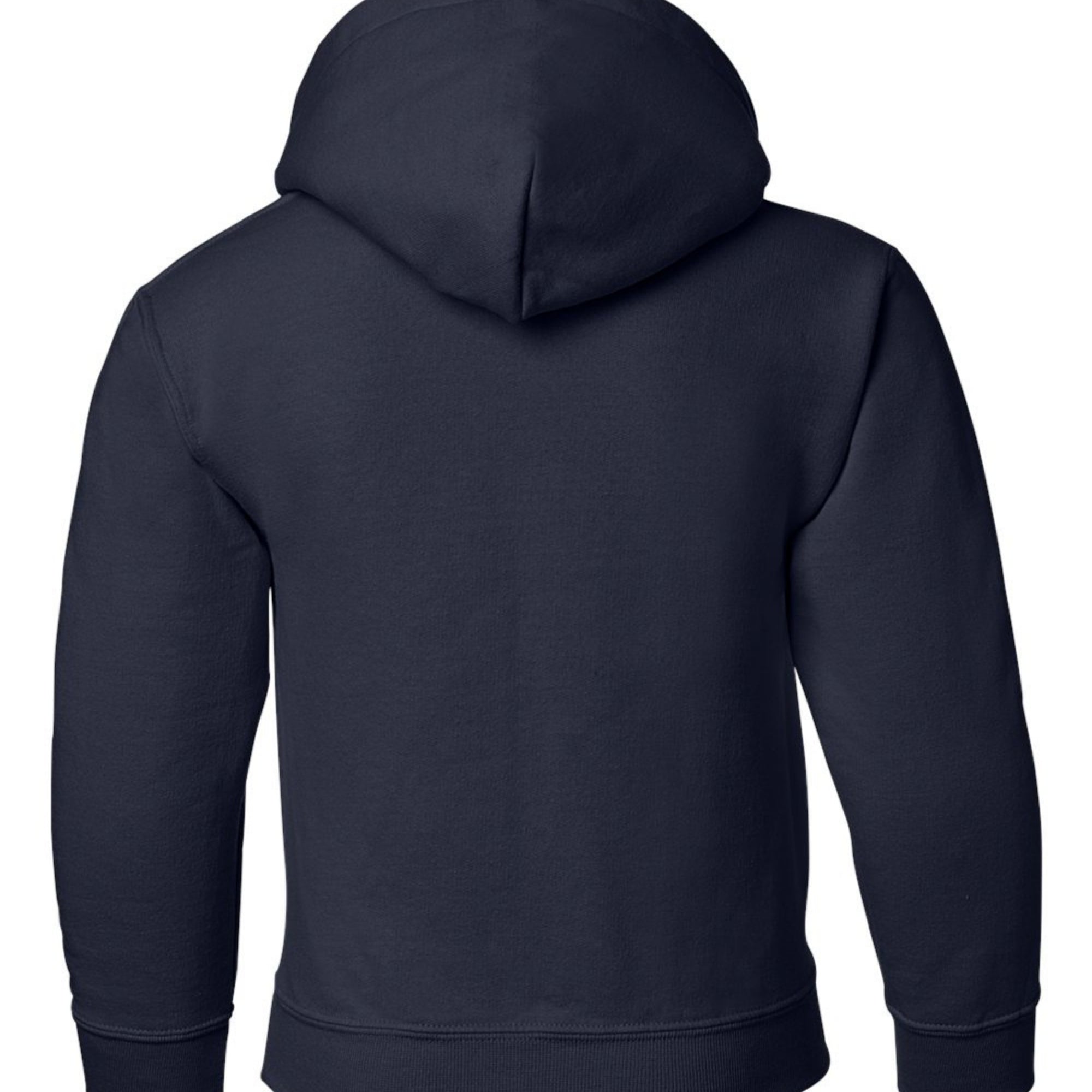 Take Me Out To The Ballgame Youth Hoodie - Navy back mockup