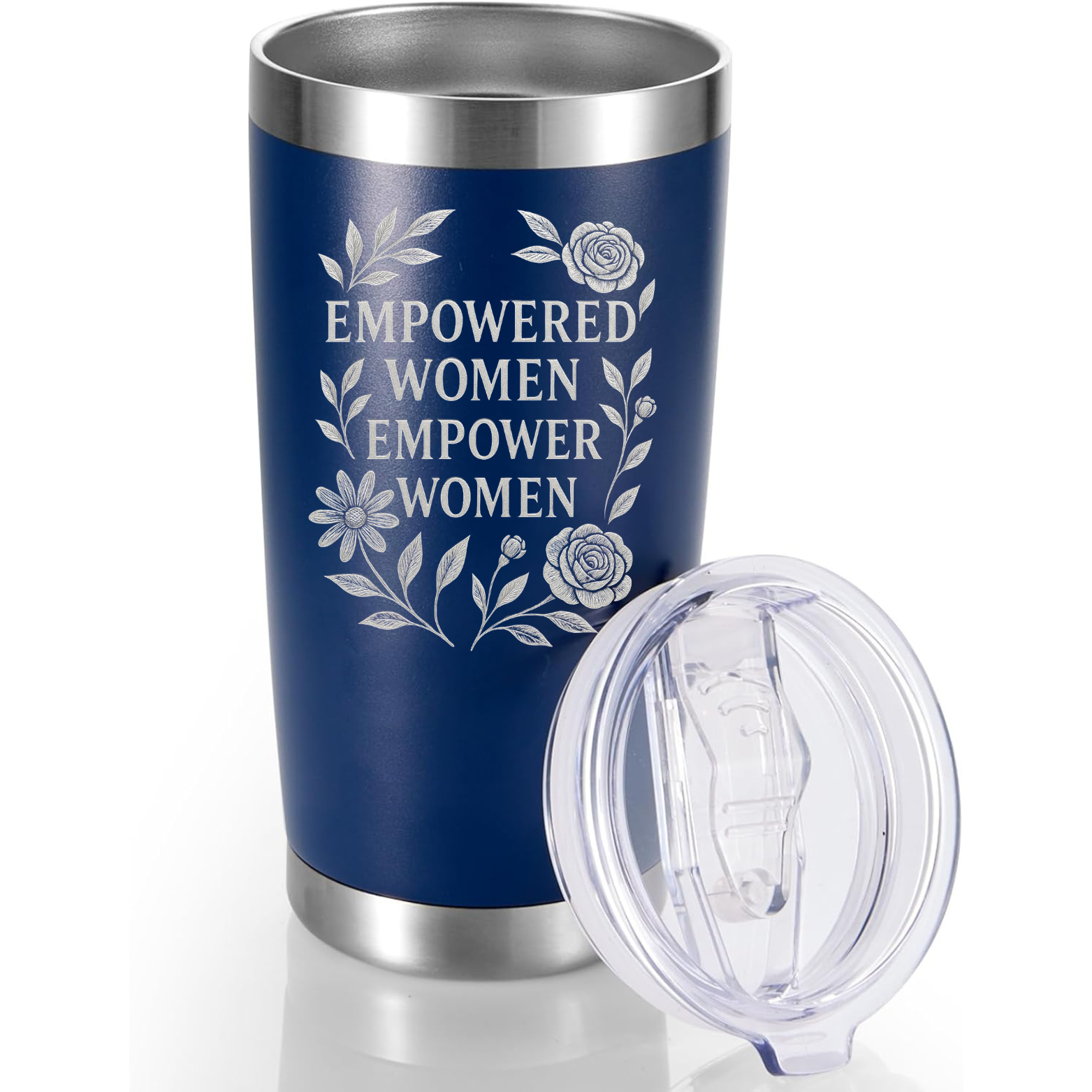 Empowered Women 20oz Tumbler - Navy
