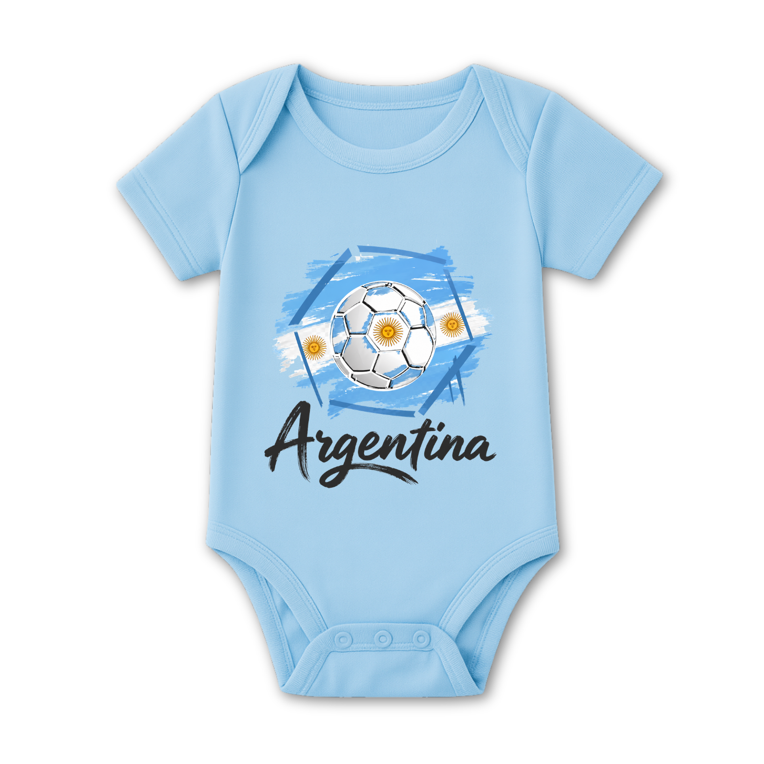 Argentina Football Baby Onesie color variation 4