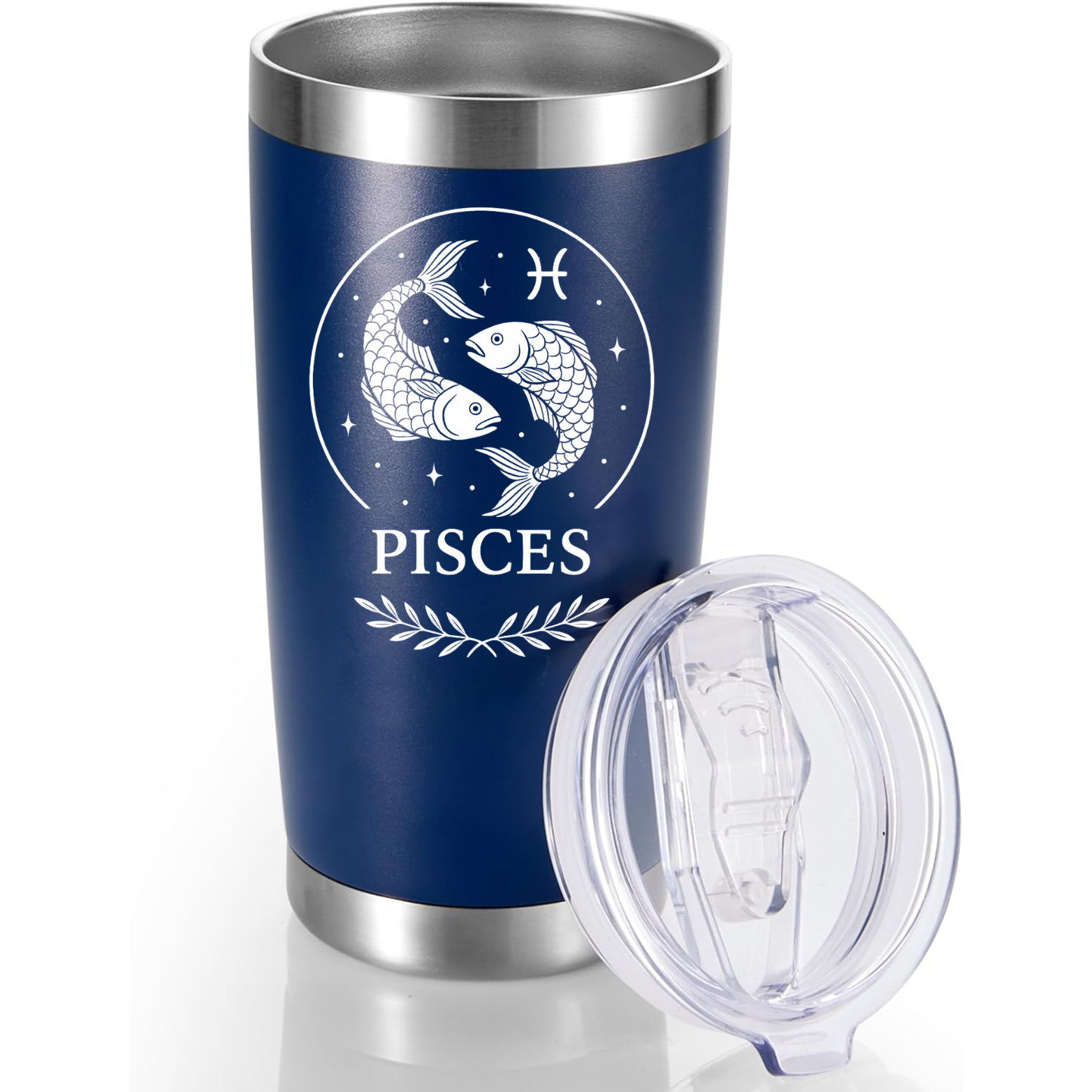 Pisces 20oz Tumbler - Navy