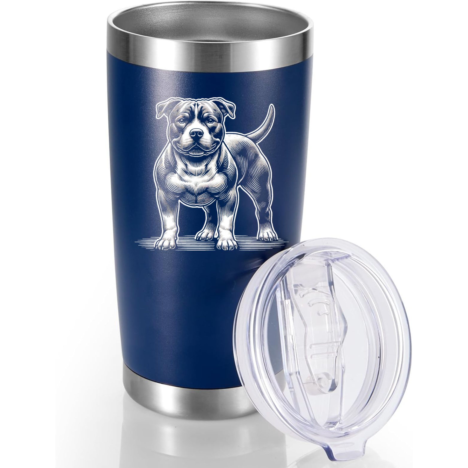 Pitbull 20oz Tumbler - Navy