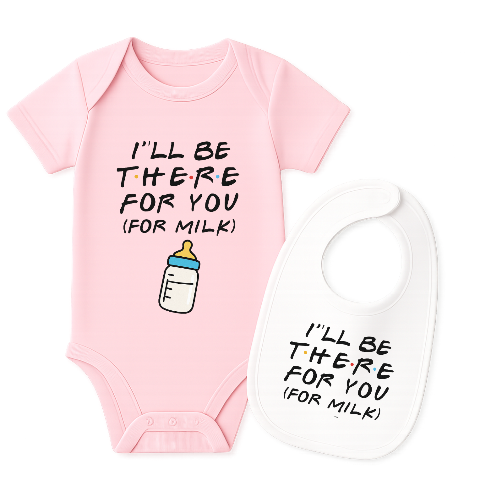 I'll Be There For You Baby Onesie color variation 4
