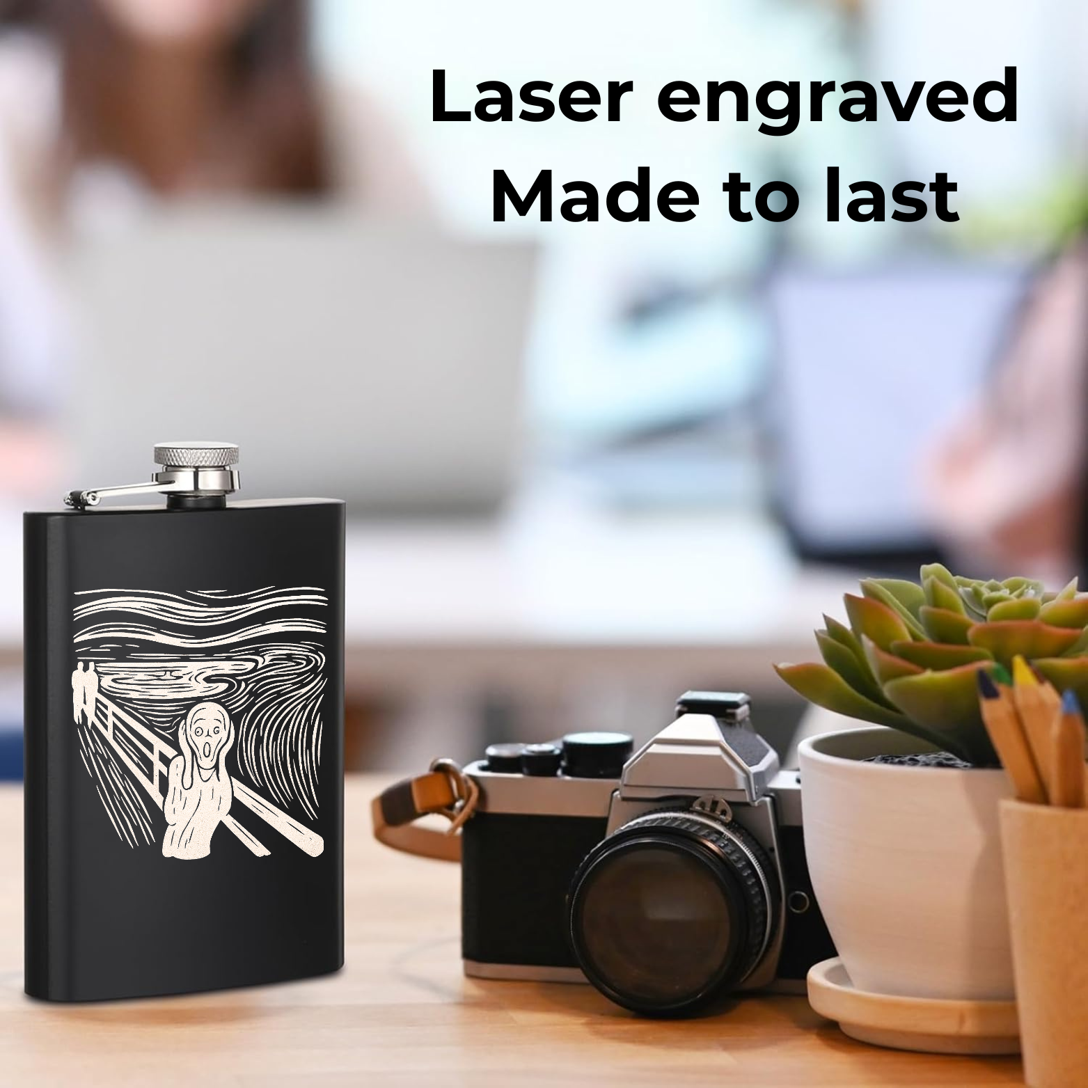 The Scream Flask - details 4