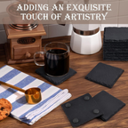 Square Slate Coaster (Name)