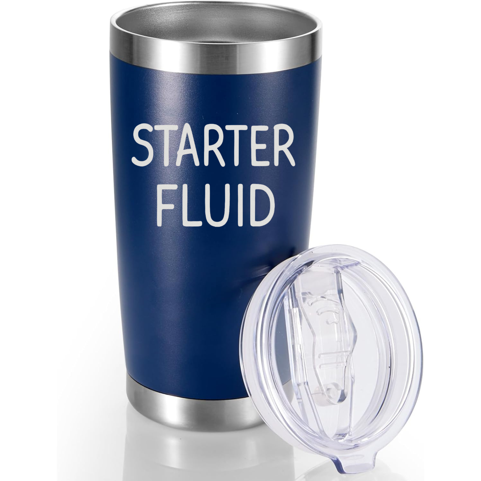 Starter Fluid 20oz Tumbler - Navy