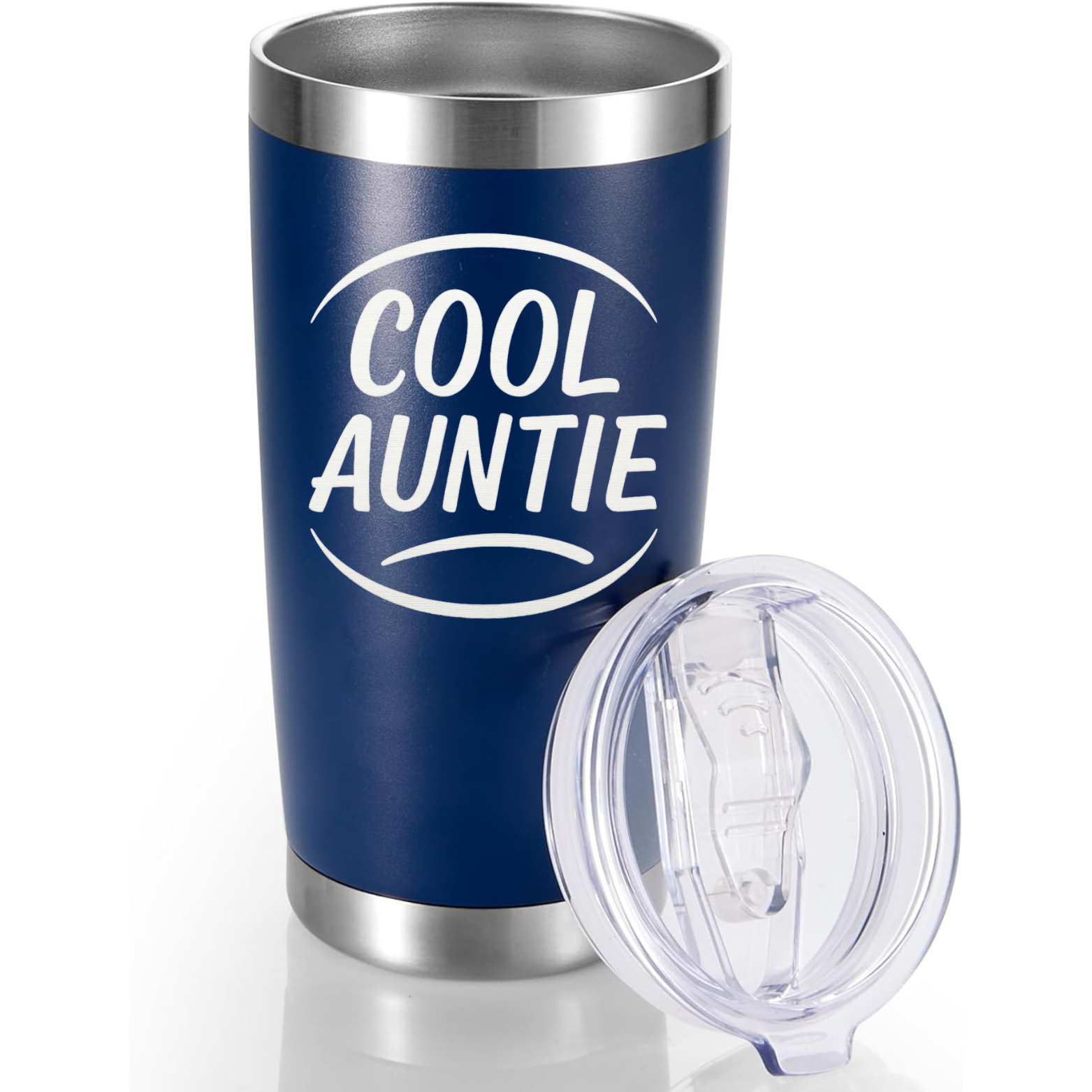 Cool Auntie 20oz Tumbler - Navy