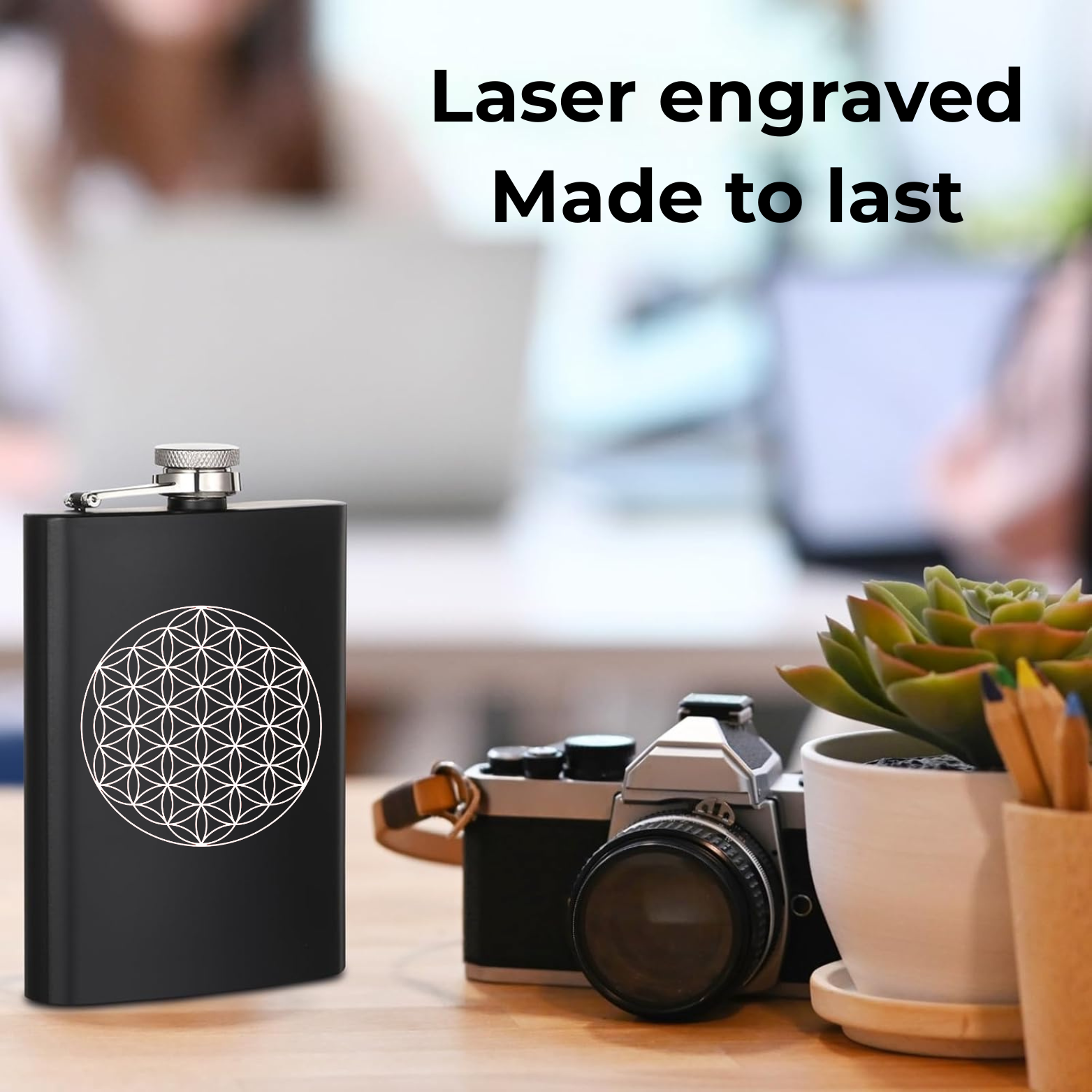 Flower of Life Flask - details 4