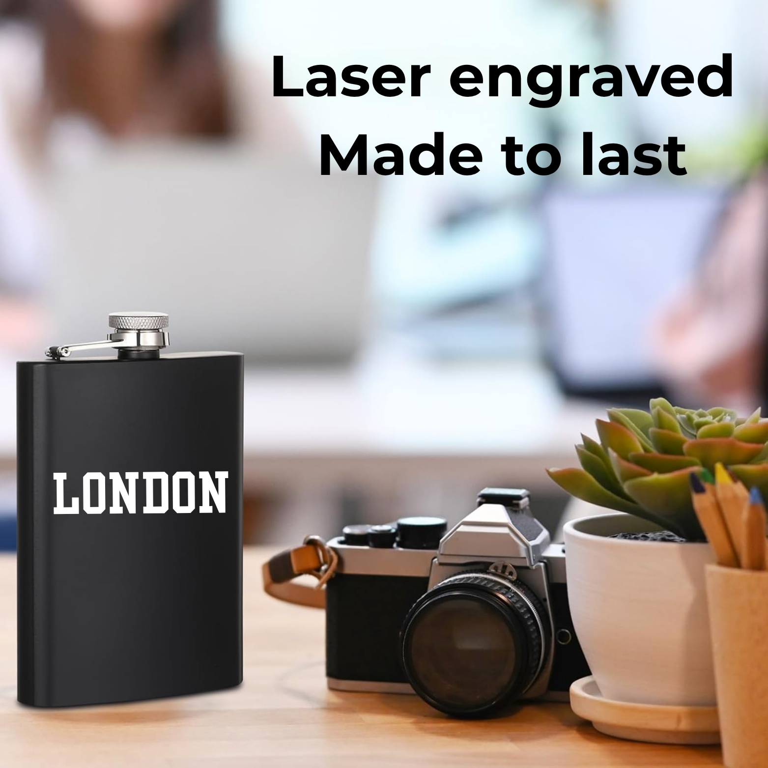 London Flask - details 4