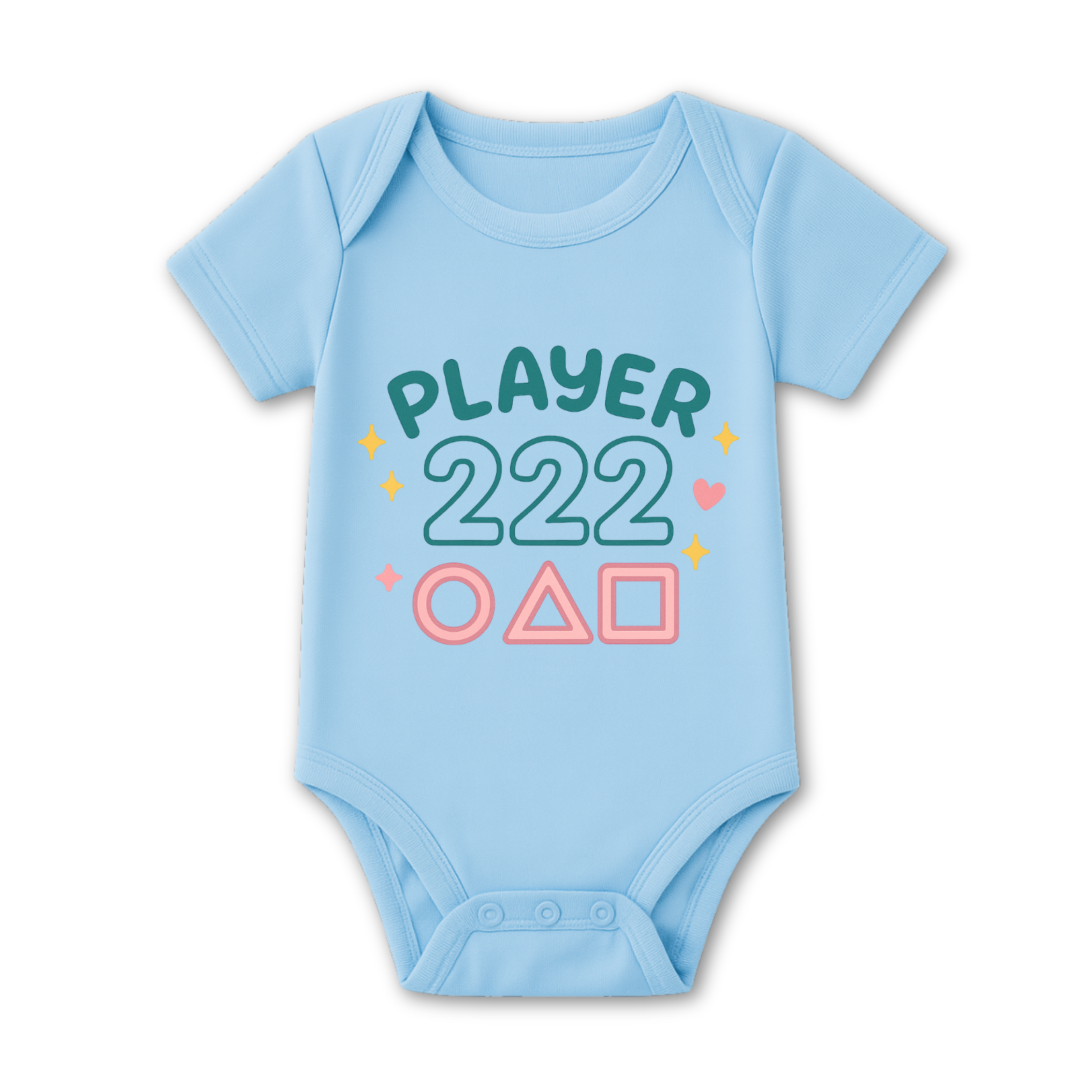 Player 222 Baby Onesie color variation 4