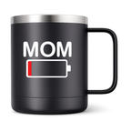 Mom Battery Low Travel Coffee Tumbler color variation 4