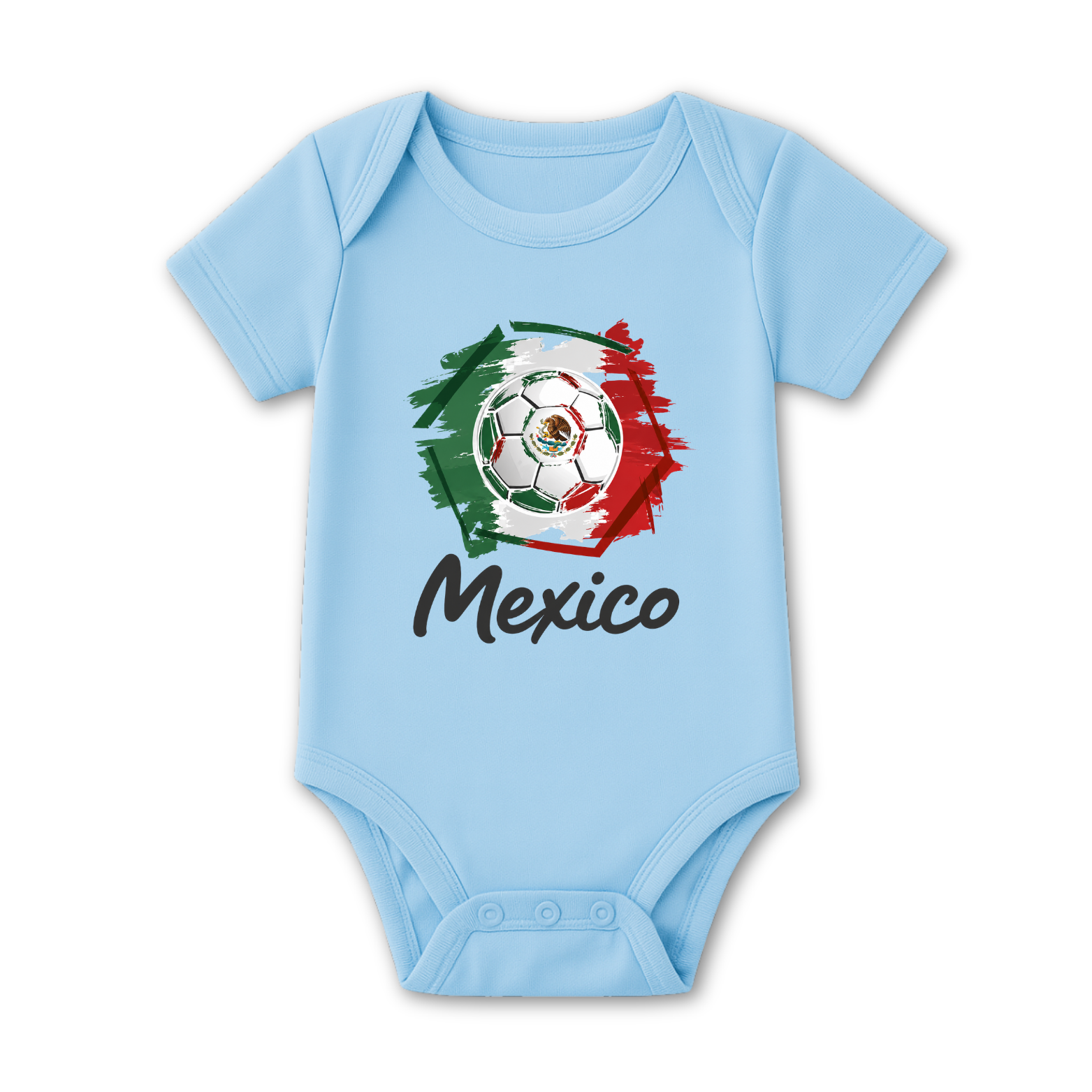 Mexico Football Baby Onesie color variation 4