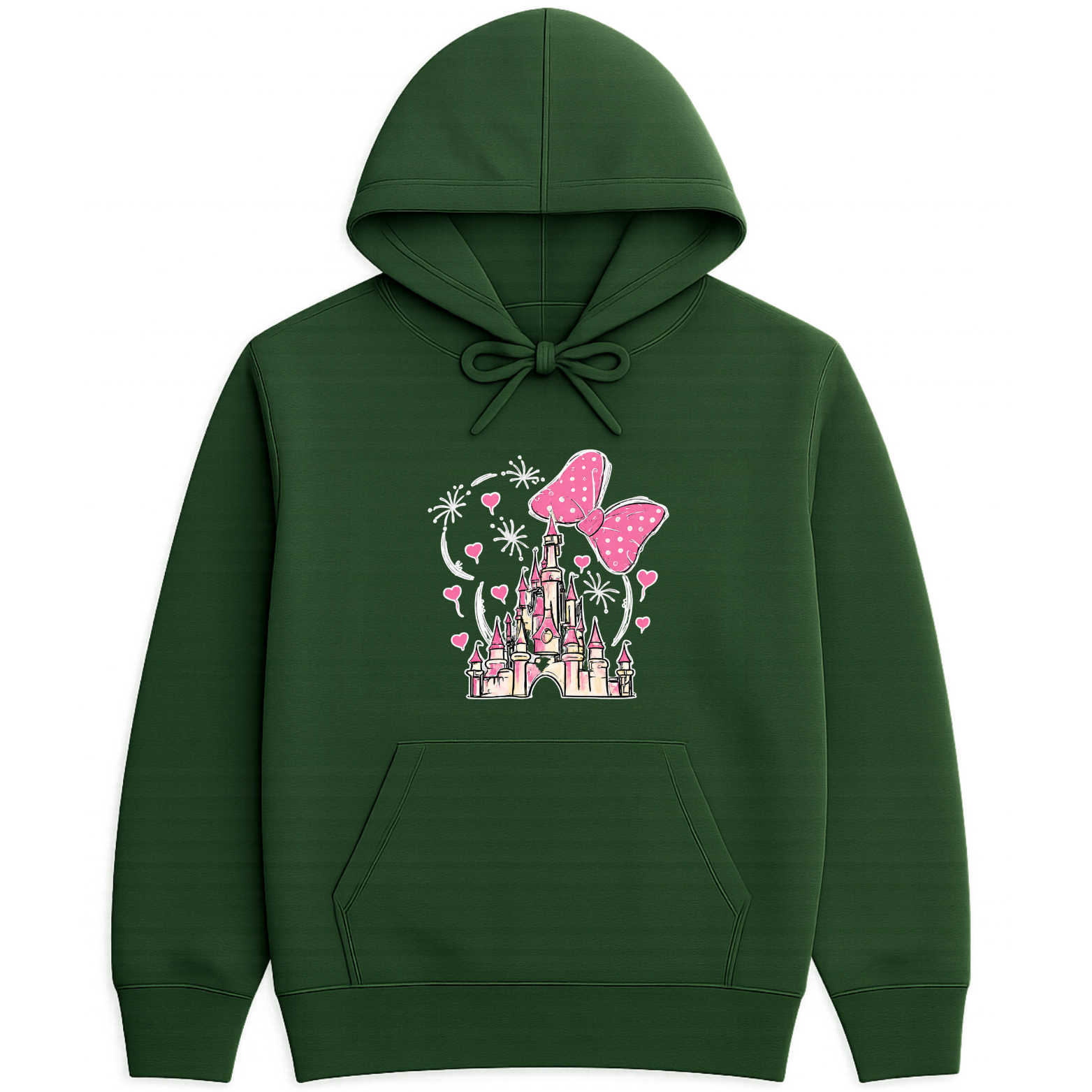 Magical Hoodie - Forest Green mockup
