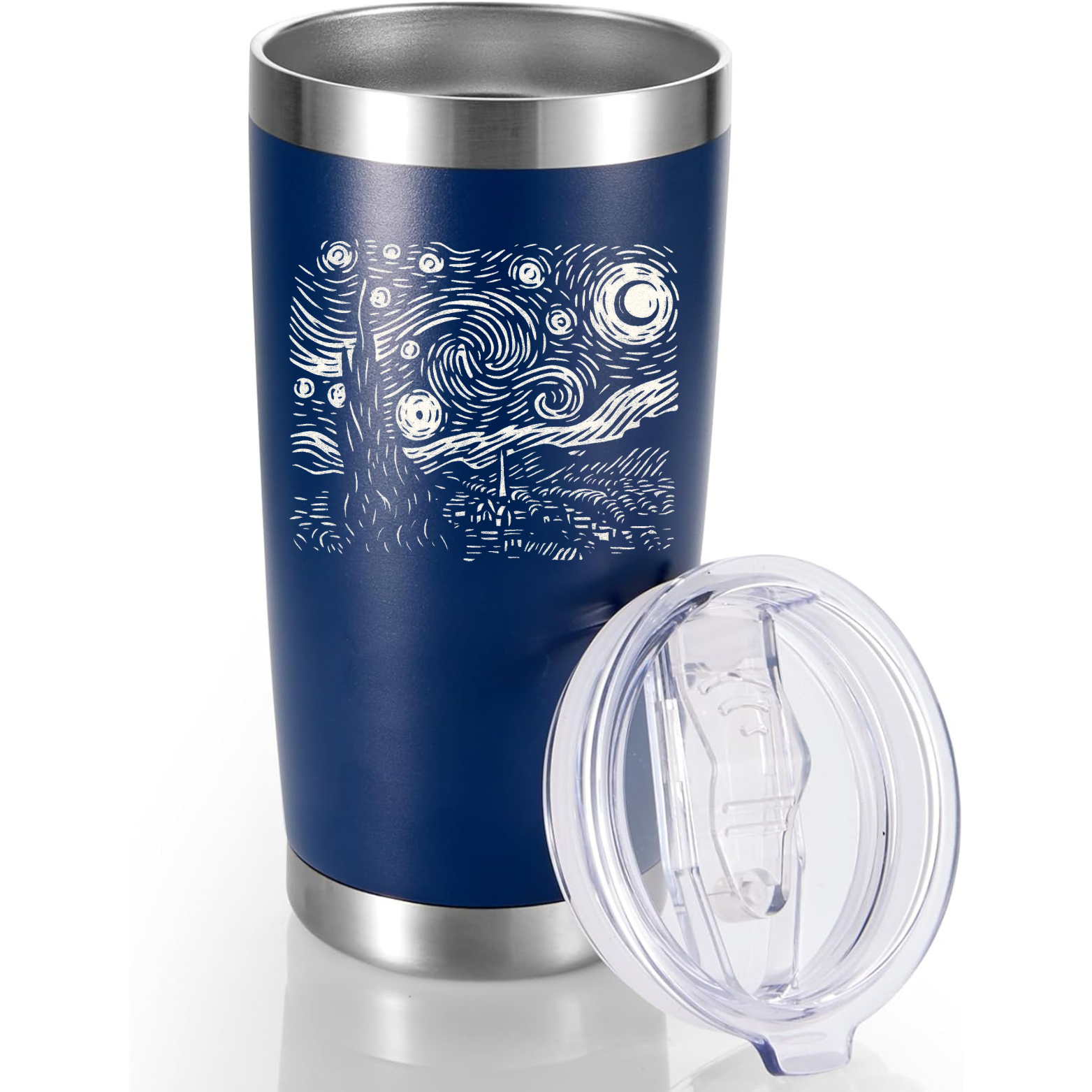 Starry Night 20oz Tumbler - Navy