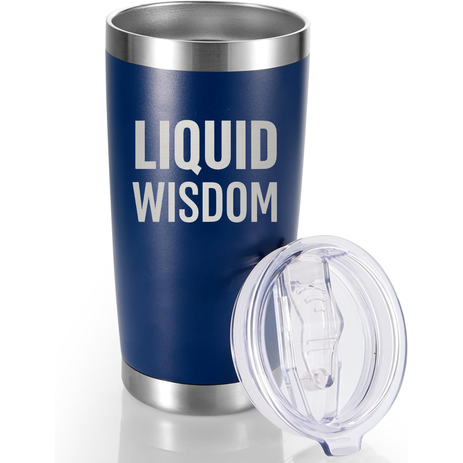 Liquid Wisdom 20oz Tumbler - Navy