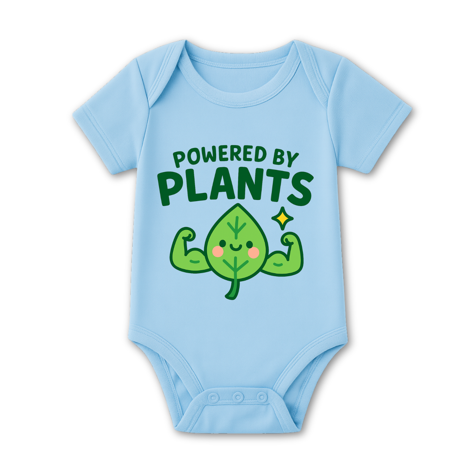 Powered By Plants Baby Onesie color variation 4